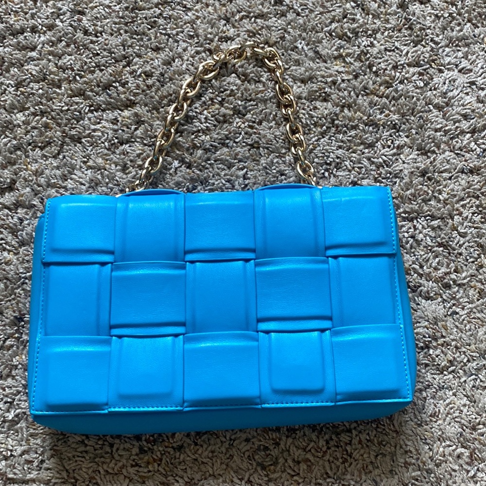 Blue purse from Forever 21